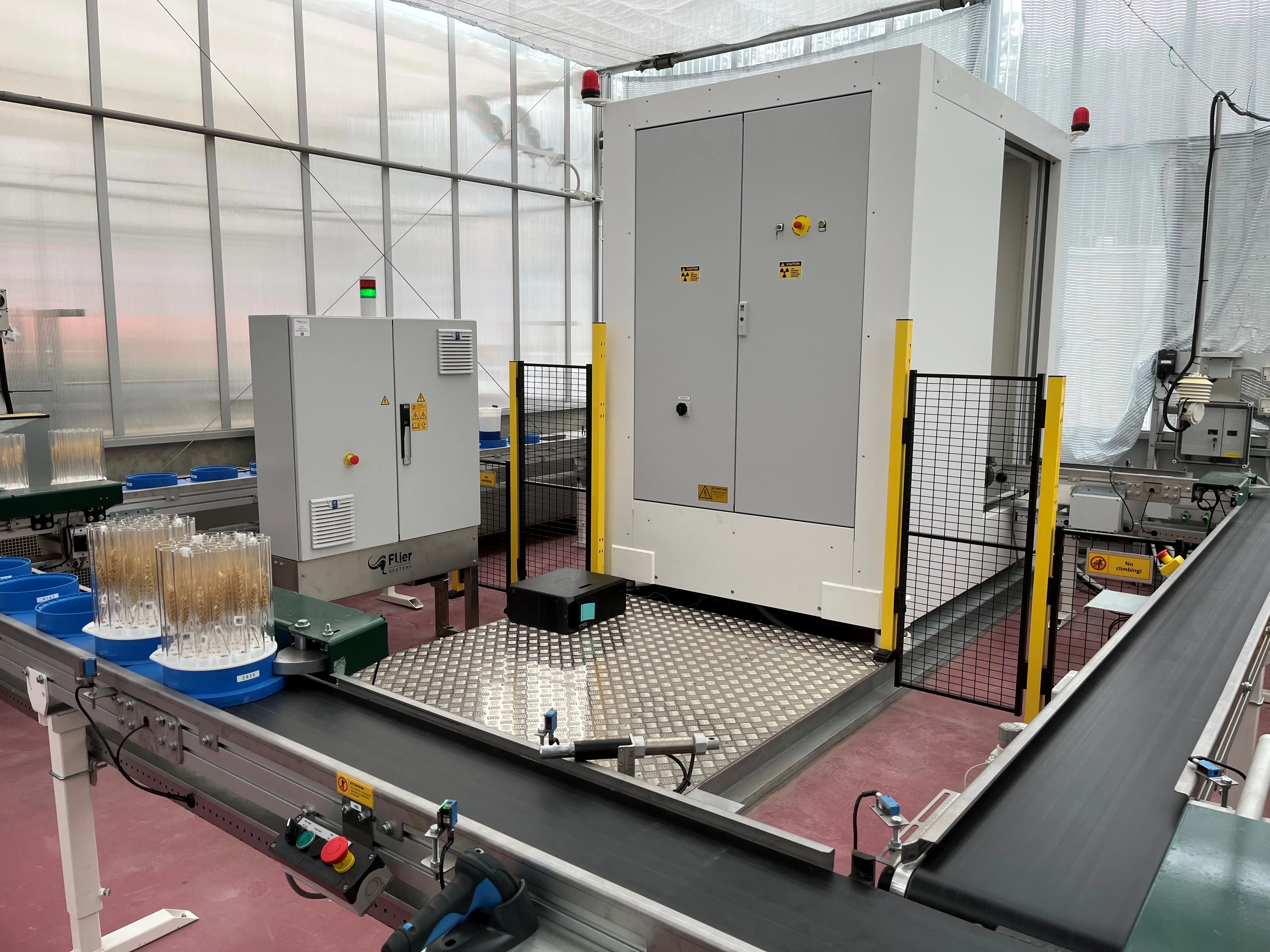 PhenoCT High throughput wheat ear setup at AAPF Plant Accelerator node, Adelaide Australia